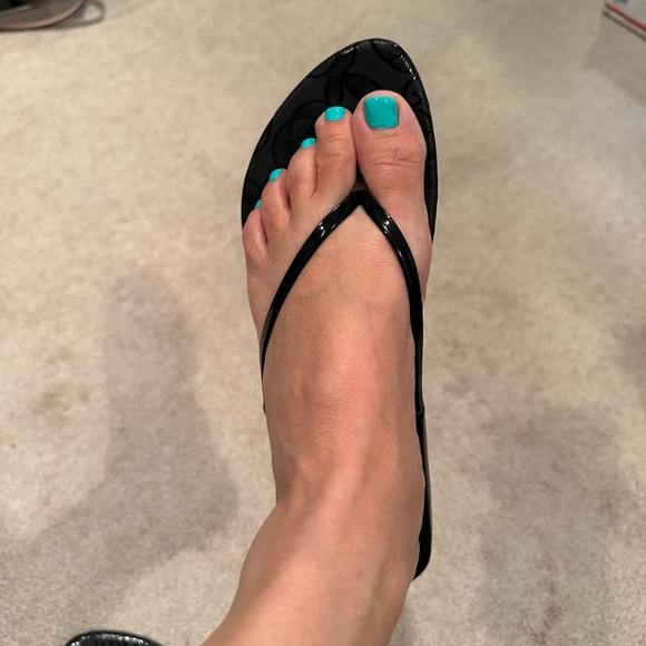 Madewell Elegant Black Floral Women's Sandals SZ 38/7 - Picture 3 of 4